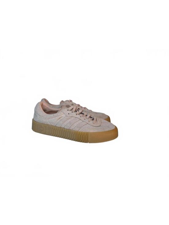 adidas Shoes - Adidas‎ Sambae Women's Platform Sneakers Ash Pearl Pink Gum Sole Size US 8